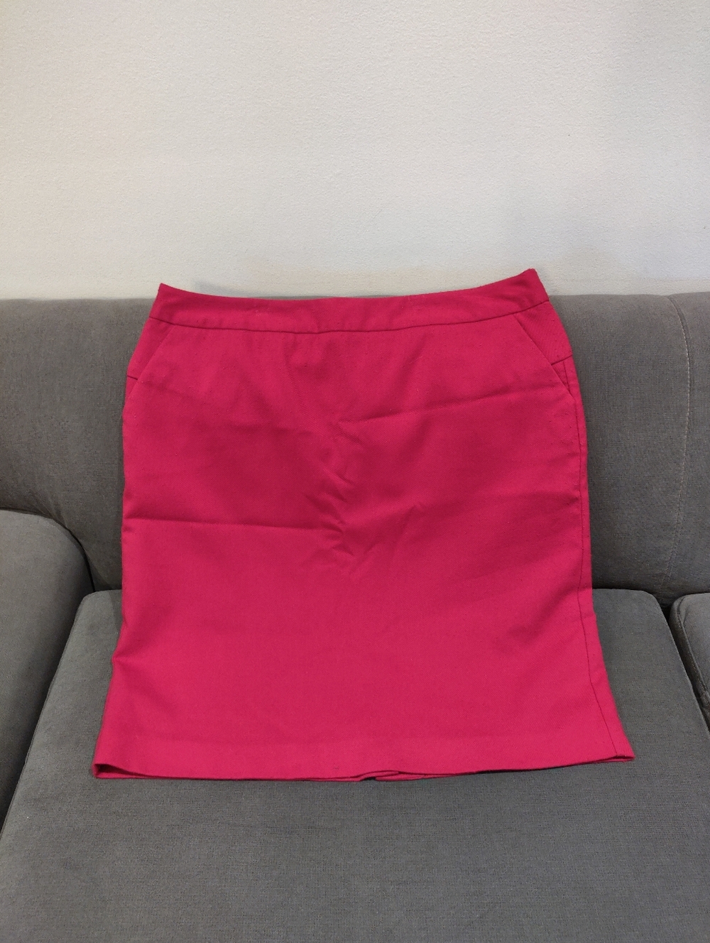 George Red Pencil Skirt